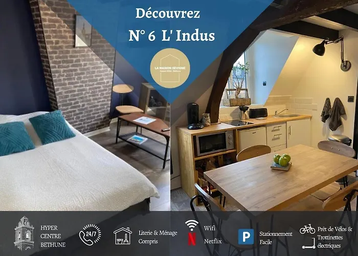 La Maison Sevigne - Appart Hotel - N°6 L\'Indus
